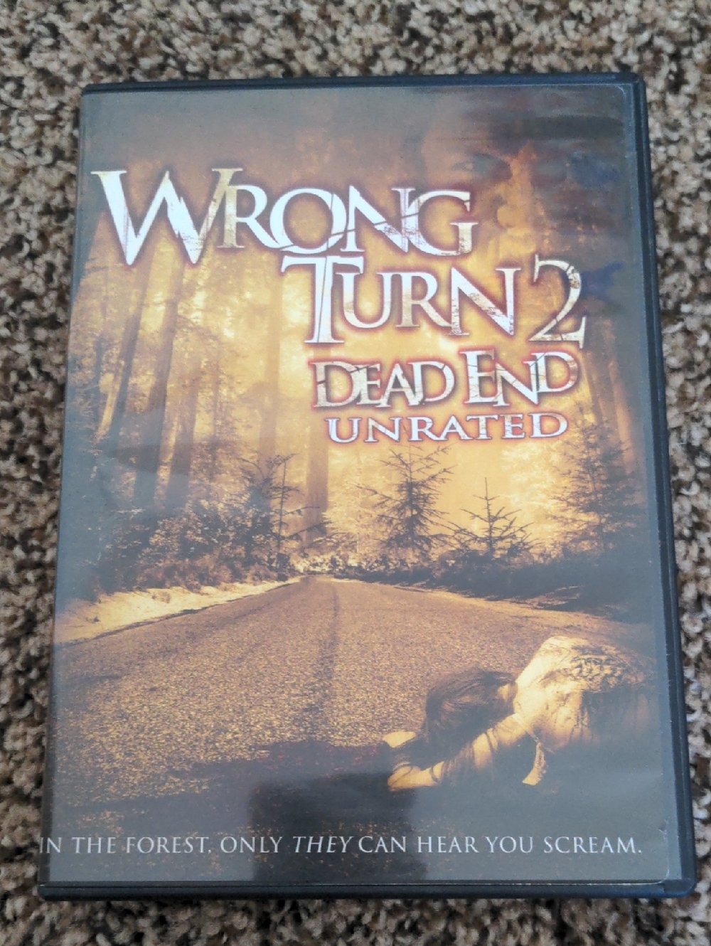 Wrong Turn 2: Dead End (Unrated) DVD In The Forest Only They Can Hear You Scream